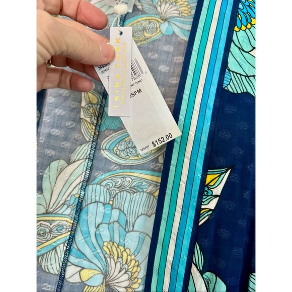 NWT Trina Turk Women's Pirouette Kimono Swim Cover-Up Multicolor Small - Picture 5 of 6